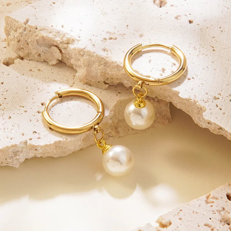 Pearl Harmony Jewelry Set 18K Waterproof