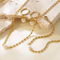 Pearl Harmony Jewelry Set 18K Waterproof