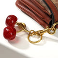 Cherry Bag Charm Waterproof