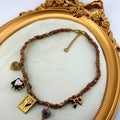 Boho Charm Choker Necklace 18K Waterproof