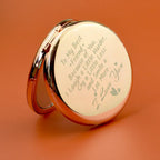Personalized Compact Mirror Gift
