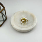 Pearl Drop Earrings 18K Waterproof
