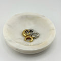 Mini Aros Gruesos Impermeables de Oro 18K