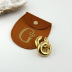 Bold Open Hoop Earrings 18K Waterproof