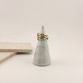 Serpentine Coil Ring 18K Waterproof