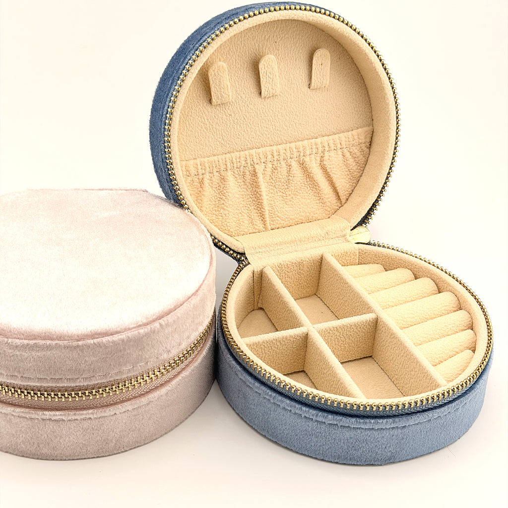 Velvet Jewelry Travel Case