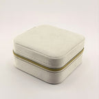 Velvet Square Jewelry Travel Case