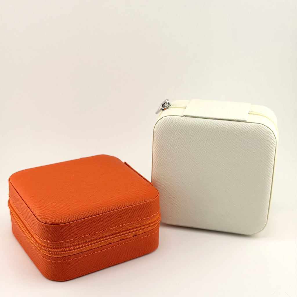 Premium Square Jewelry Travel Case