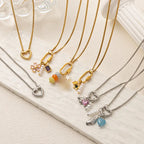 Charm Necklace 18K Waterproof