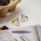 Marquise Solitaire Ring 18K Waterproof