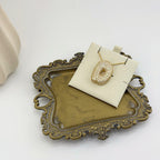 Pavé Initial Necklace 18K Waterproof