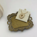 Pavé Initial Necklace 18K Waterproof
