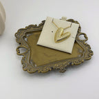 Pavé Initial Necklace 18K Waterproof