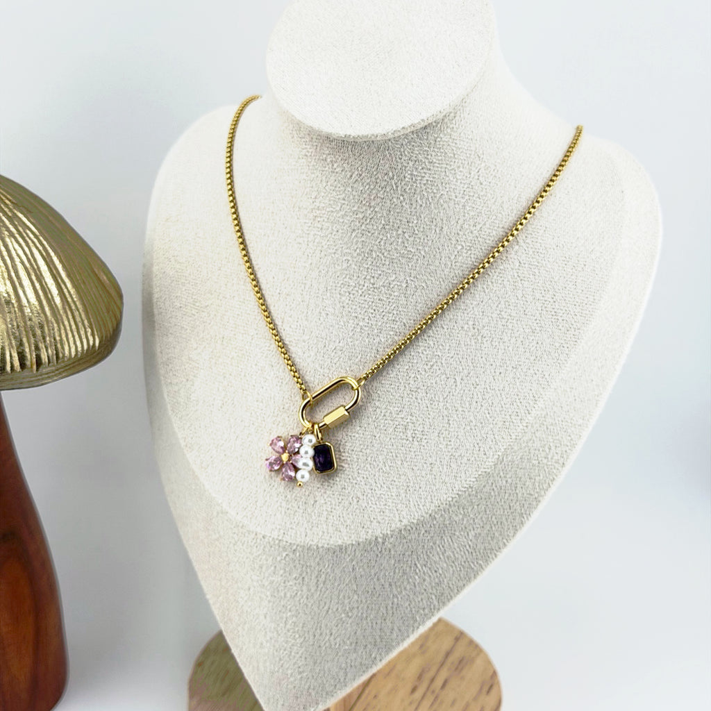Charm Necklace 18K Waterproof