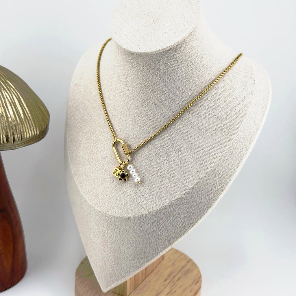 Charm Necklace 18K Waterproof