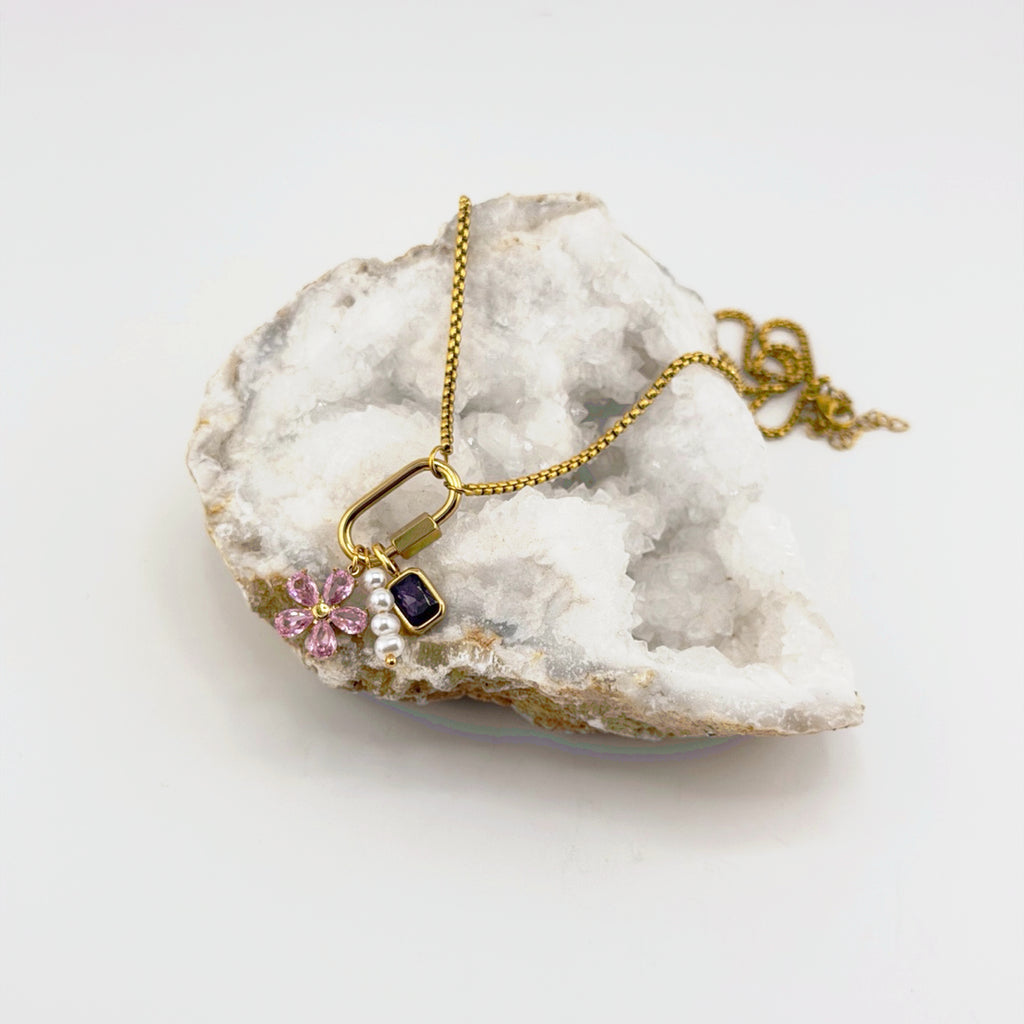 Charm Necklace 18K Waterproof