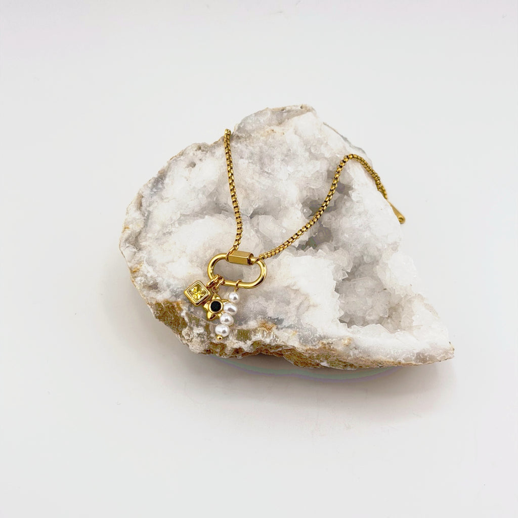 Charm Necklace 18K Waterproof