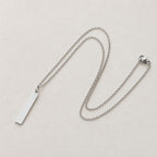 Personalized Bar Necklace 18K Waterproof