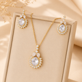Victoria Crystal Jewelry Set 18K Waterproof