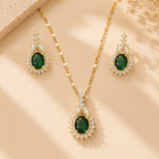 Victoria Crystal Jewelry Set 18K Waterproof