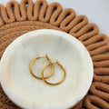 Mini Classic Hoop Earrings 18K Waterproof