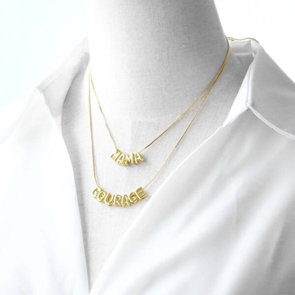 Collar para letra  18K - Image 3