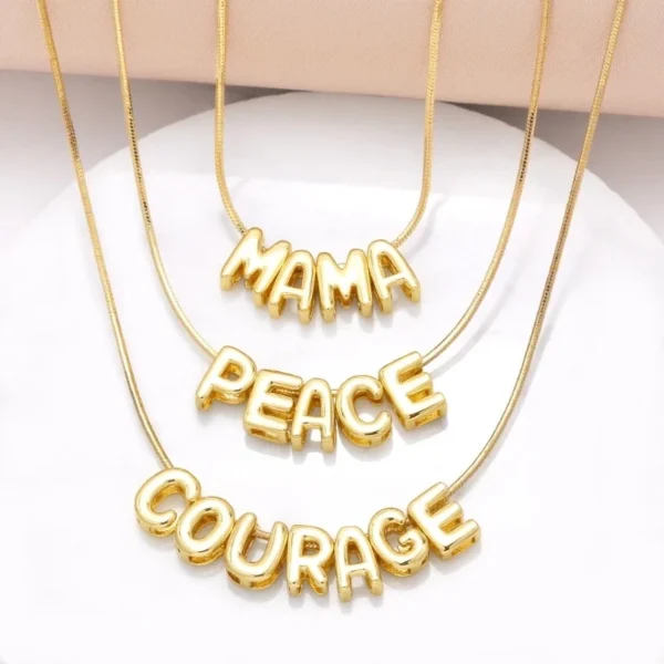 Collar para letra  18K - Image 2