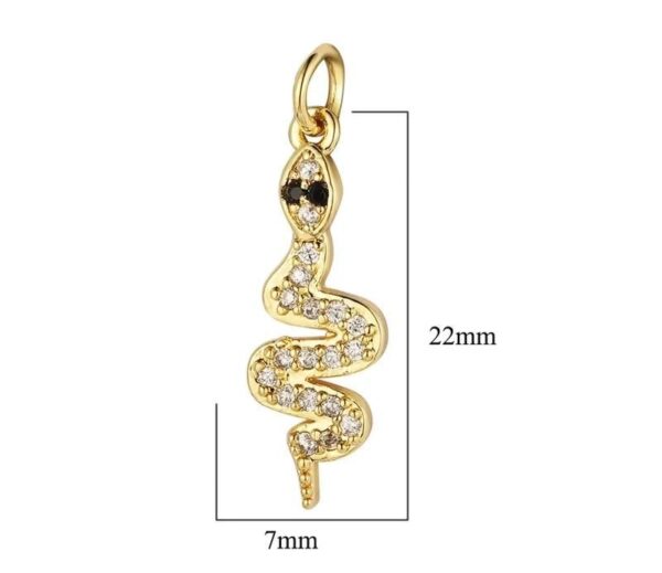 Dije de Serpiente 18K