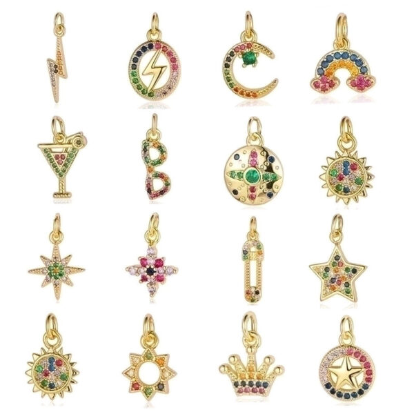 Dije de joyería de estrella  18K - Image 2